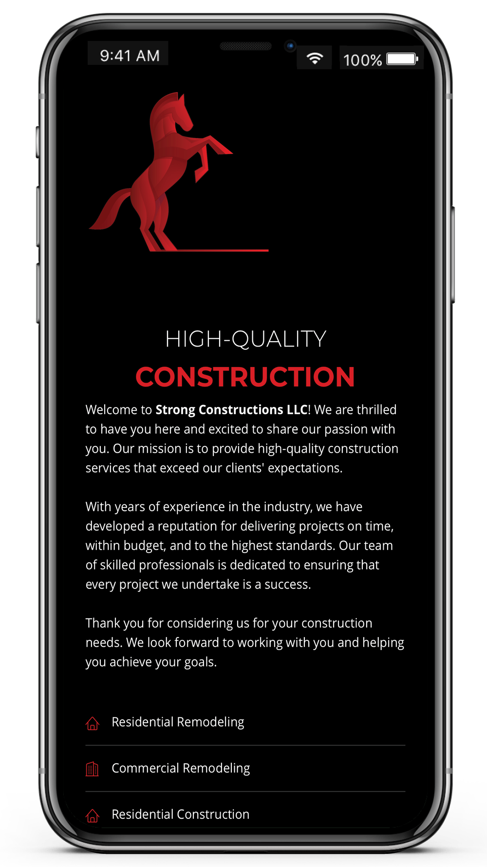 Omnitech Web Design Examples