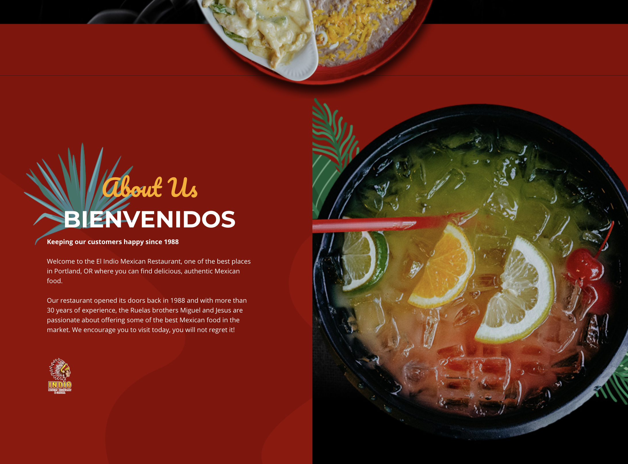 Restaurant Website Design